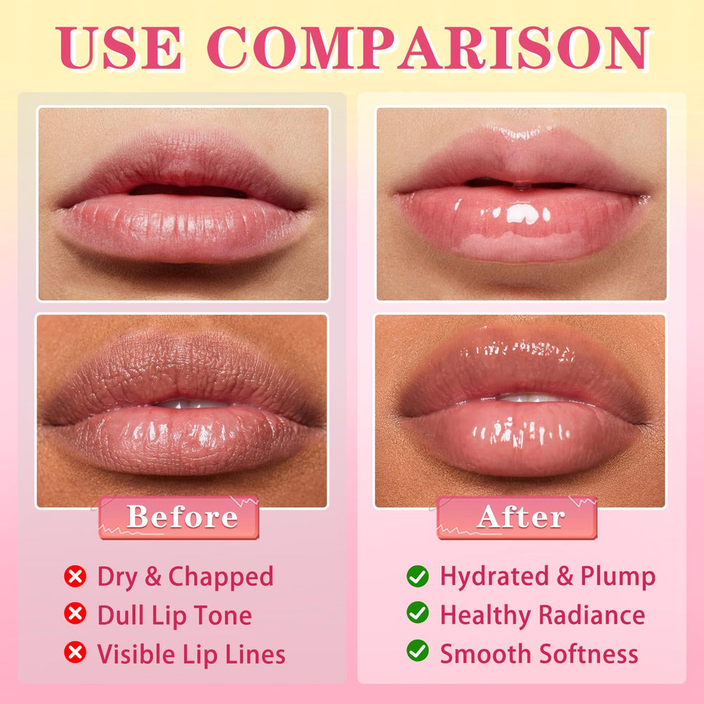 QIUFSSE watermelon lip scrub revives dry lip skin with gentle polishing.