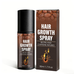 Qiyvipo Hair Growth Spray bottle front offers daily scalp nourishment.