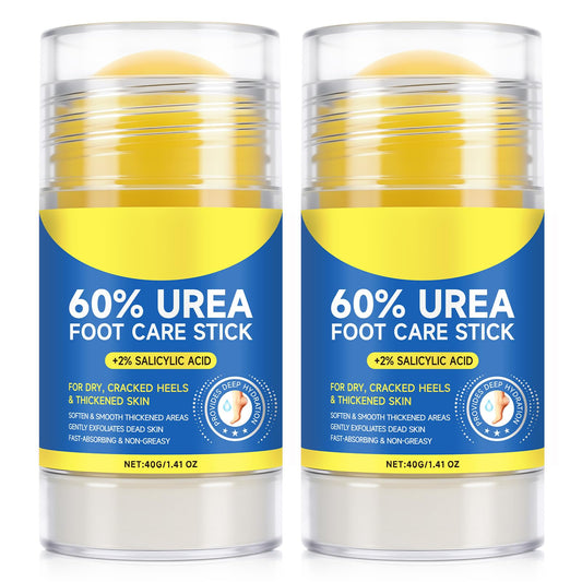 QJCWXIAOX 60-percent urea foot care stick pack for deep hydration of dry feet