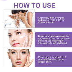 QKDBLWX skin texture smoothing application demonstrates easy, absorbent massage.
