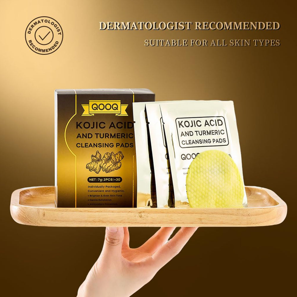 QOOQ two pads per sachet packaging for consistent daily use