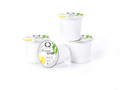 QTICA SmartPods for Fresh Soak and Sugar Scrub demonstrating controlled portions in a spa setting.