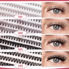 QUAFFLY bond and seal remover included for gentle lash removal.