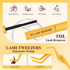 QUEWEL Beginners-Friendly-Setup makes at-home lash extensions easy for new users