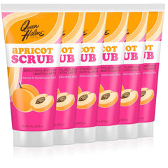 Queen Helene Apricot Facial Scrub jar reveals smooth exfoliation for radiant skin.