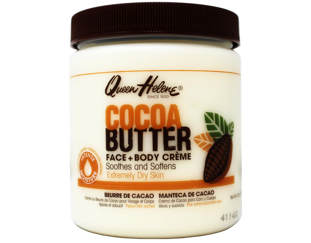 Queen Helene Cocoa Butter Lip Balm provides protective moisture for dry lips.