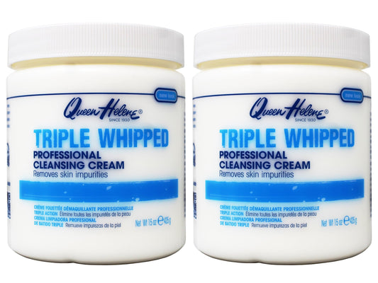 Queen Helene triple-whipped cleansing cream jar for a gentle, cleansing ritual
