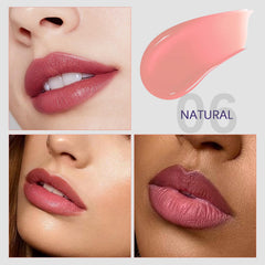 QueenDiary lip stain peel-off film ready for color reveal