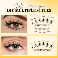 QUEWEL 100% handmade fibers feel lighter and softer on lids.