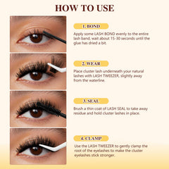QUEWEL DIY lash extensions at home enable quick glam without appointments.