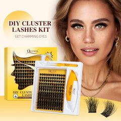 QUEWEL beginner-friendly kit helps create cat-eye or natural looks.