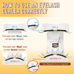 Quewel reusable magnetic lashes are long-lasting with proper care