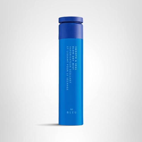Close-up of glossy hair after use with BLEU sealing the cuticle