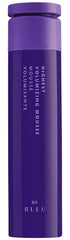 R+Co Blue Highest Volumizing Mousse bottle showing premium packaging and weightless volume.
