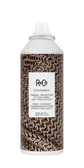 R+Co Chainmail heat protection spray bottle front for heat-ready styling