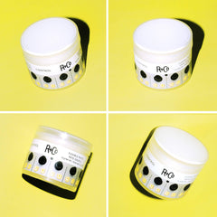 Lightweight formula remains airy without weighing hair down in R+Co paste