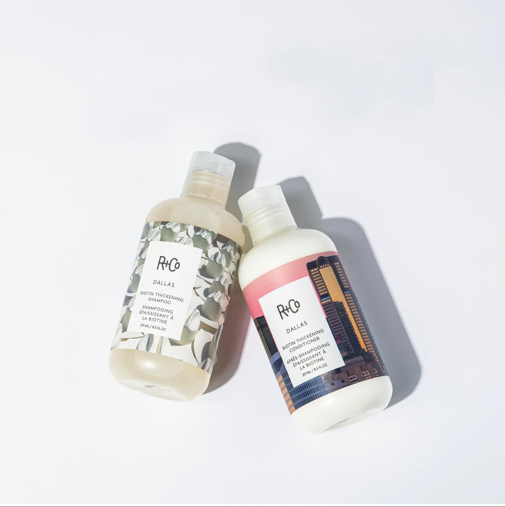 R+Co Dallas label front close-up confirms vegan and cruelty-free credentials