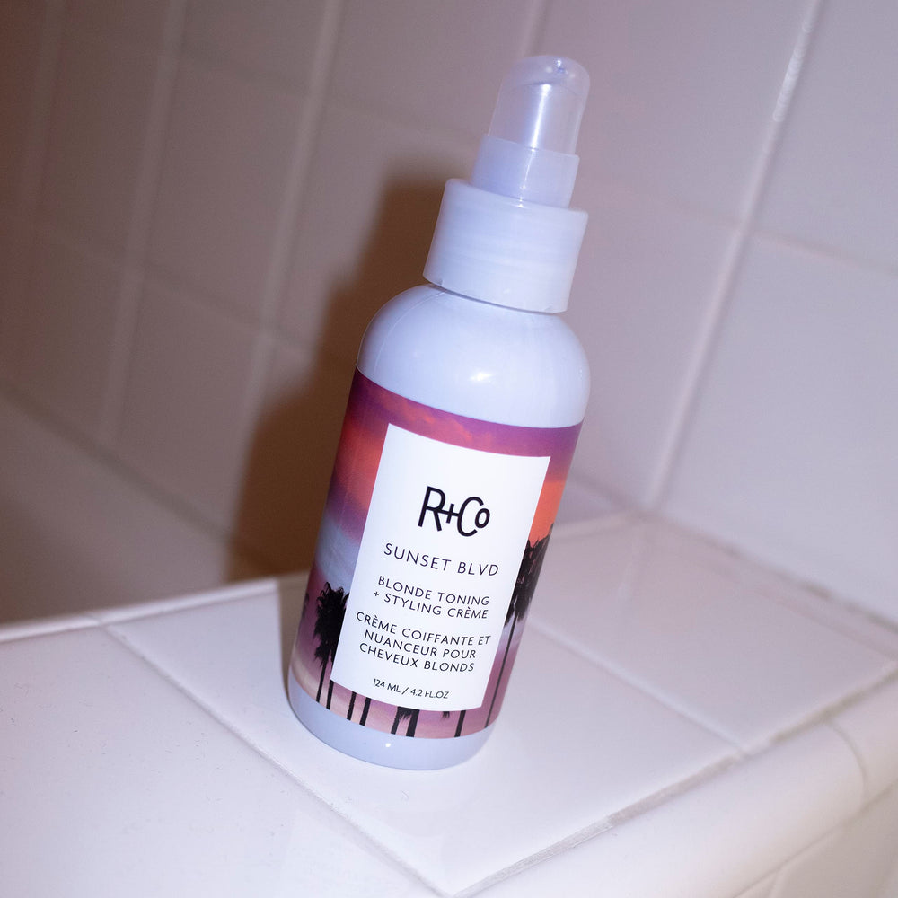 Applying Sunset Blvd masque for even color and softness