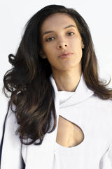 R+Co Television Perfect Hair duo on white background emphasizes pairing and balanced styling.