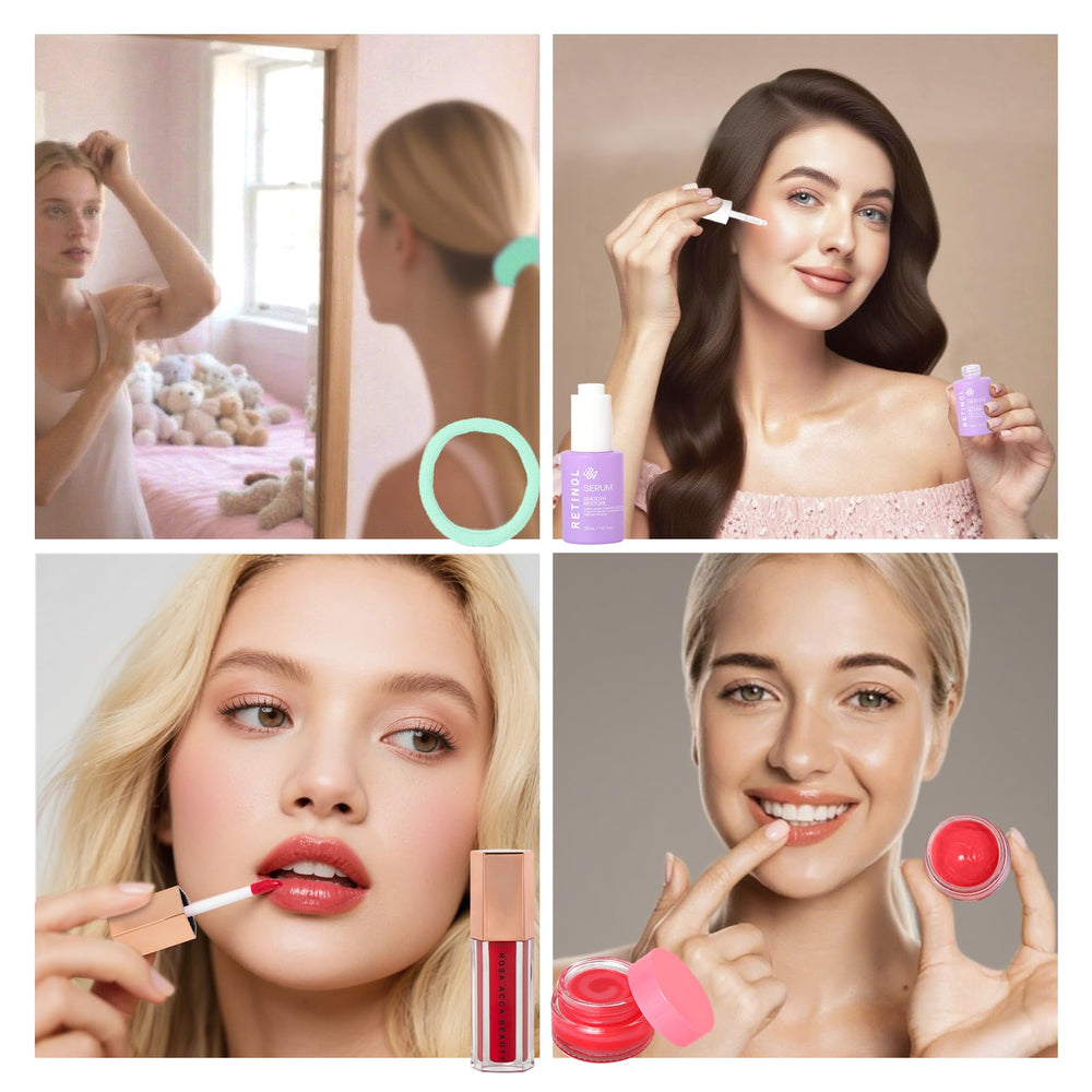 RA ROSA ACCA hyaluronic serum locks in moisture for dewy skin.