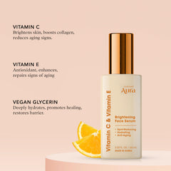 Two-pack Radiant Aura serum displayed for daily hydration routine