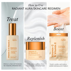 Radiant Aura vegan formula aligned with clean beauty routines