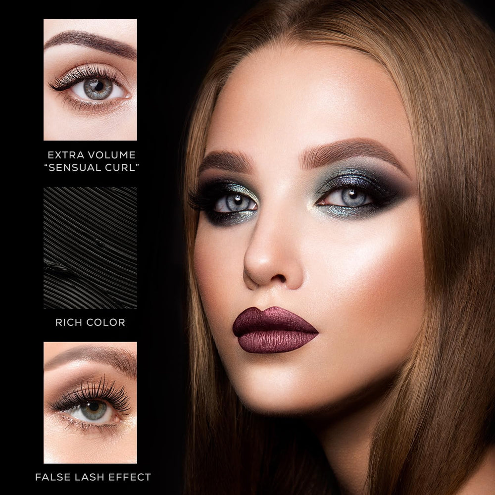 Radiant Professional Lengthening Mascara in violet shade, 04, for elegant everyday color.