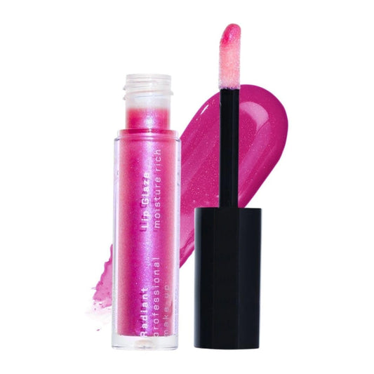 Radiant Professional Lip Glaze bottle close-up showing ultra-glossy finish