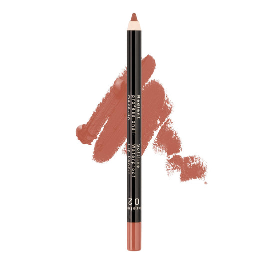 Radiant Hellenica hazelnut lip liner defines lips with a smooth, creamy texture