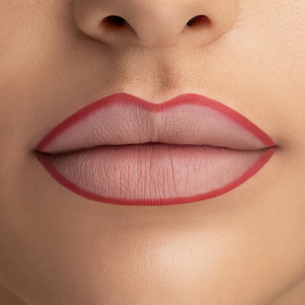 Radiant Professional Lip Liner displays soft creamy texture for easy shaping.