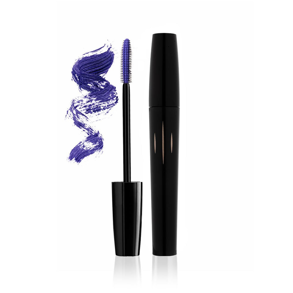 Radiant Studio Perfect Mascara in purple creates lifted, defined lashes with long-lasting definition