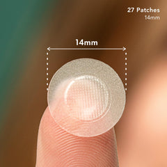 Rael patch adheres firmly, protecting budding blemishes from irritants
