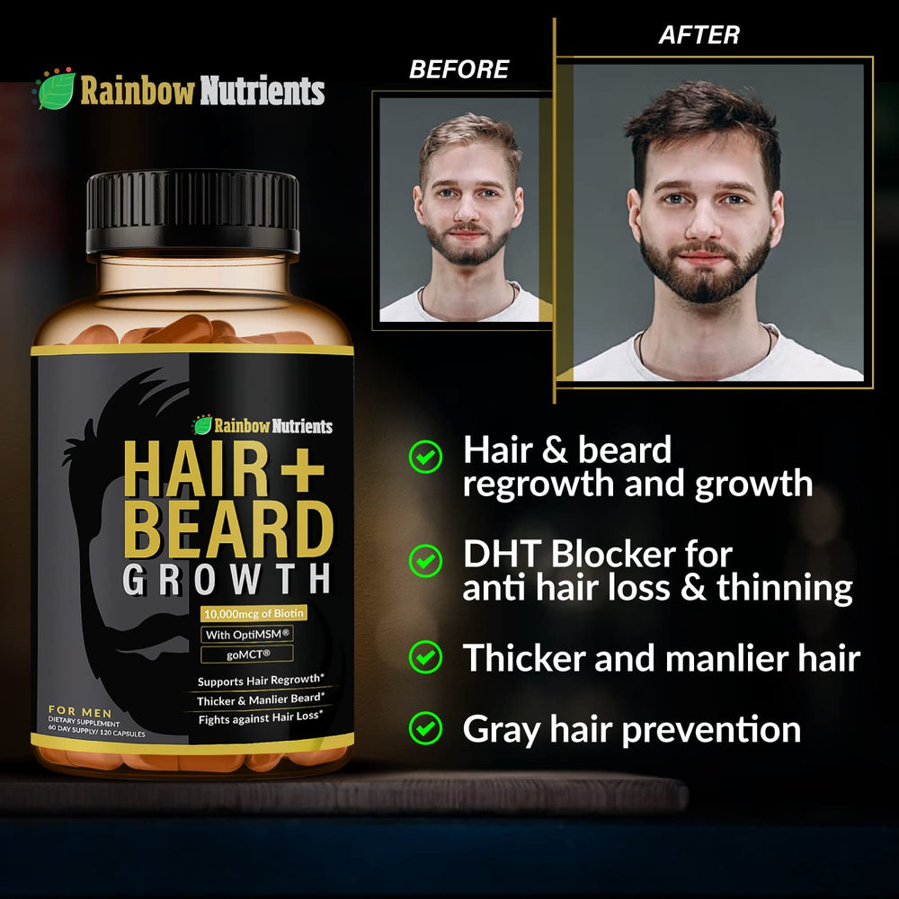 Rainbow Nutrients capsules poured from bottle