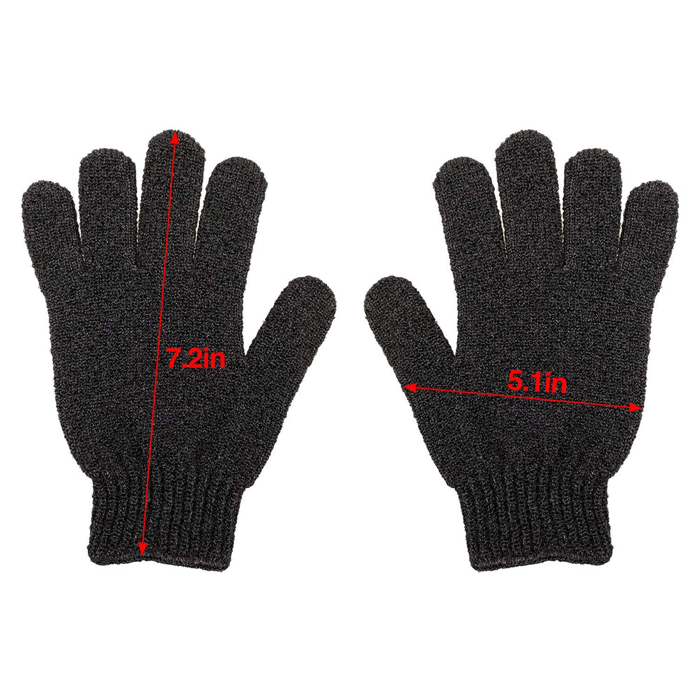 Rainmae exfoliating gloves help you refresh skin texture with each use.