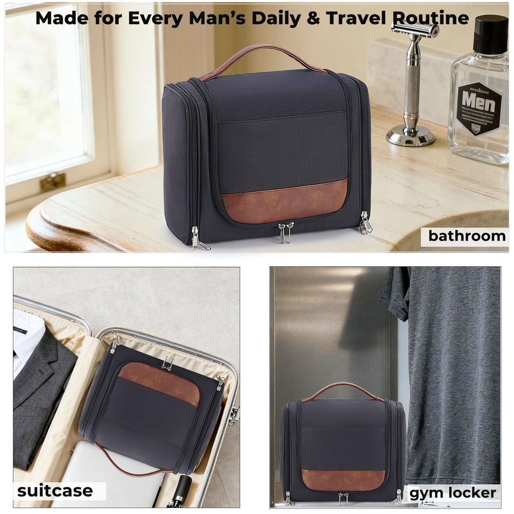 Ralnitote transparent waterproof pockets separate damp items during trips