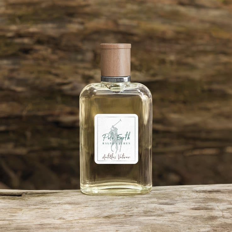 Polo Earth Antilles Green Mandarin image, bright top notes for vibrant presence.