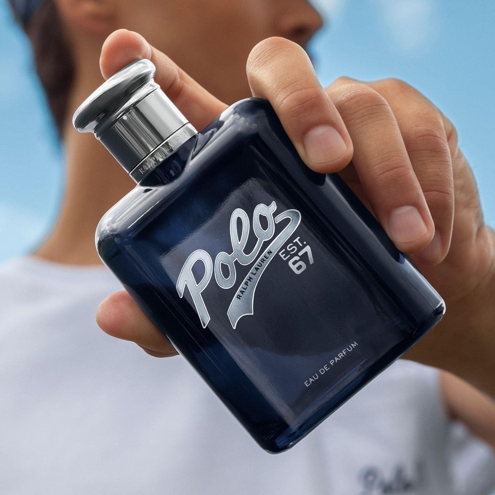 Ralph Lauren Polo 67 cap close-up emphasizes premium detailing for collectors.