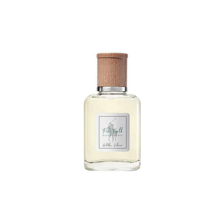 Ralph Lauren Polo Earth Antilles Vetiver bottle front showing refined freshness