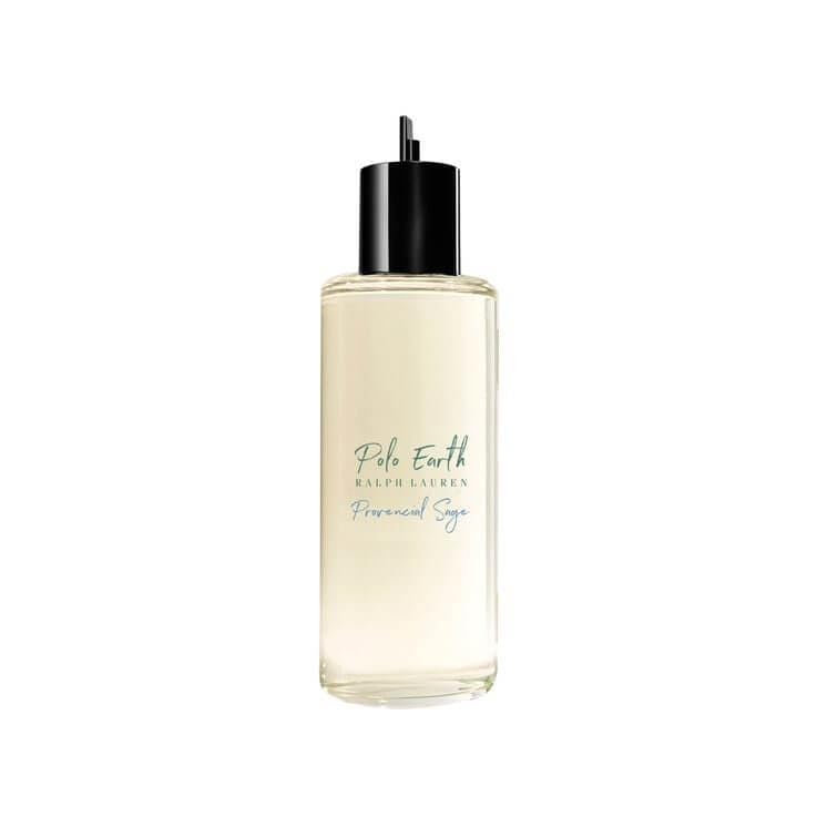 Ralph Lauren Polo Earth Provencial Sage bottle shows bergamot and sage for fresh daytime wear.