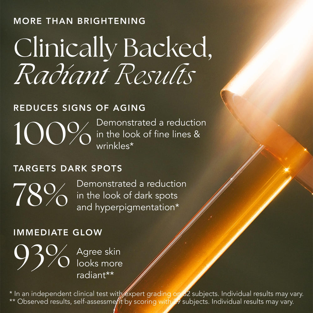Application shot highlights easy, fast-absorbing serum for daily routines