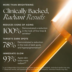 Application shot highlights easy, fast-absorbing serum for daily routines