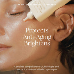 RANAVAT Brightening Mineral Sunscreen bottle top showing easy grip for daily use