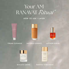 RANAVAT with squalane moisture barrier support for hydrated skin