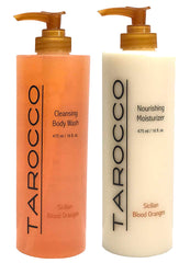 RAPSI Baronessa Cali Tarocco body wash bottle offering a refreshing citrus cleanse