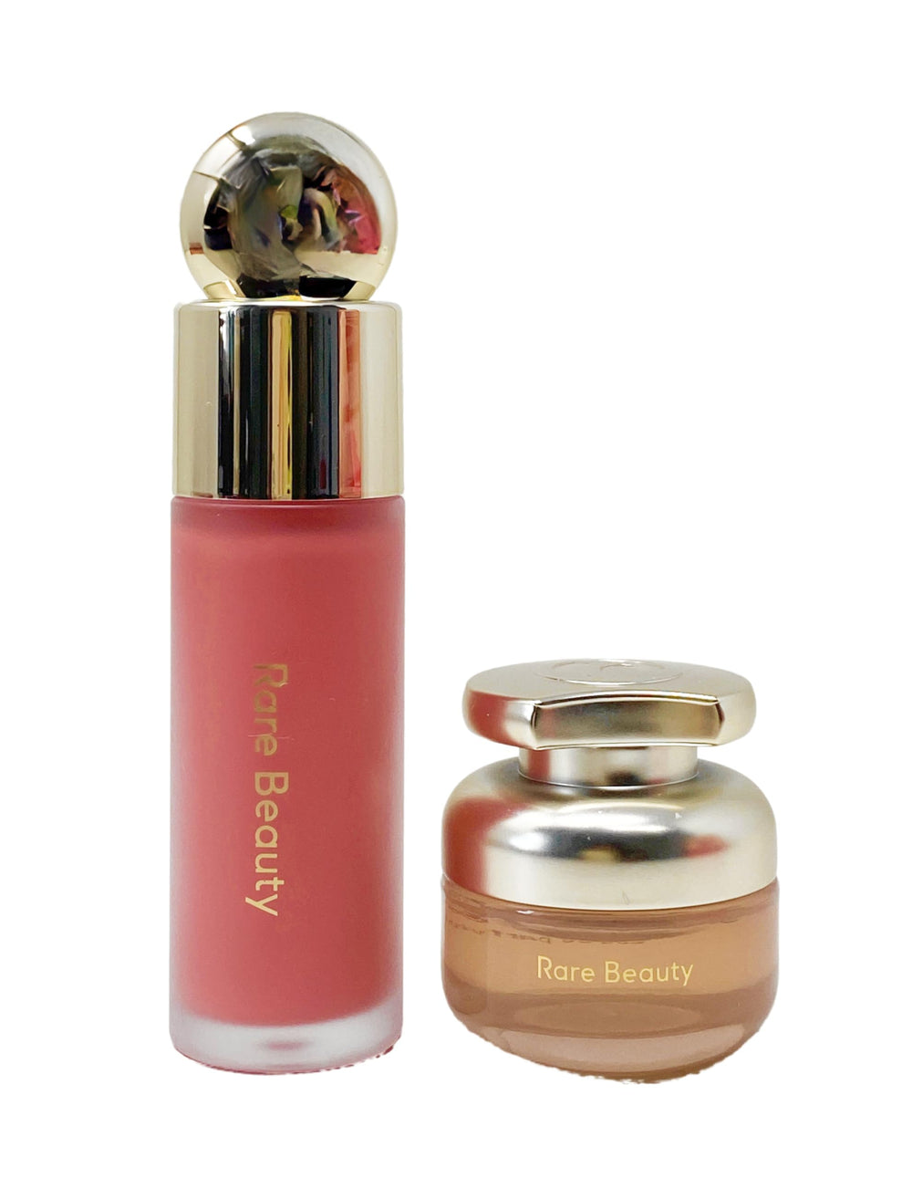 Rare Beauty Eau de Parfum rollerball close-up showing warm caramel-vanilla notes for daily wear