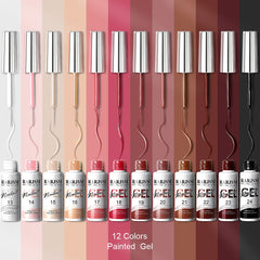 RARJSM gel liner brush detail for crisp lines at home or salon