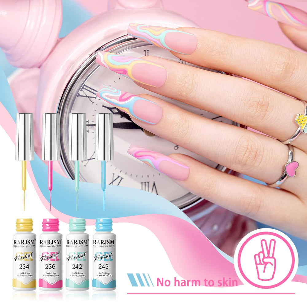 Smooth formula glides on for easy hand painted patterns