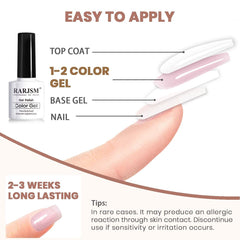 RARJSM nude gel polish ultimate collection ready for versatile styling