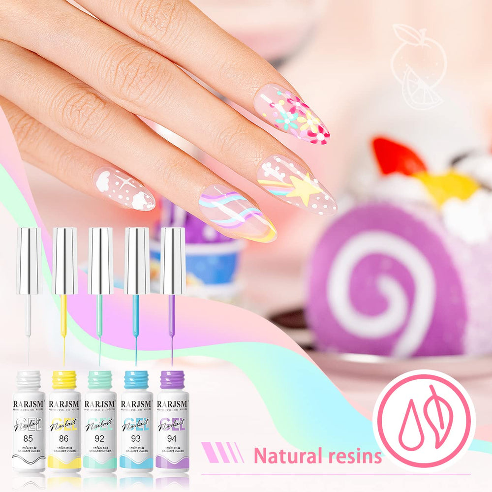 RARJSM smooth formula supports clean lines and easy patterns.