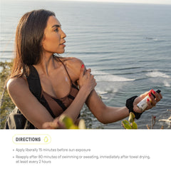 Raw Elements SPF 50 suitable for all ages, including kids.